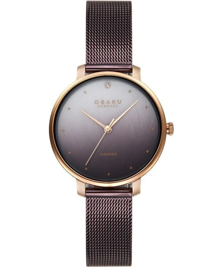 Obaku Denmark Diamond ladies watch - V320LXVZMN