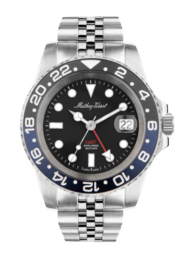 Mathey Tissot GMT Quartz -H903ANB