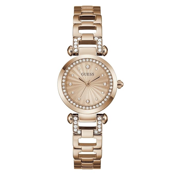 GUESS Rose Gold Dial Analog Women Watch - GW0869L7