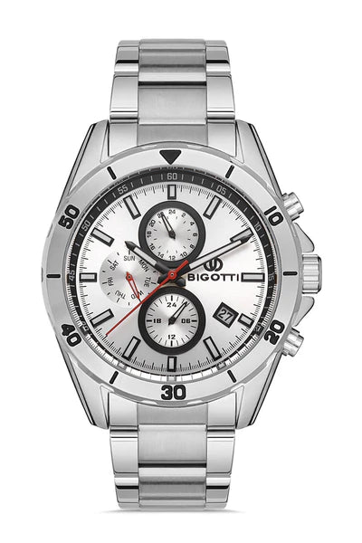 Bigotti Milano Mens Stainless Steel Strap Watch - BG.1.10247-1