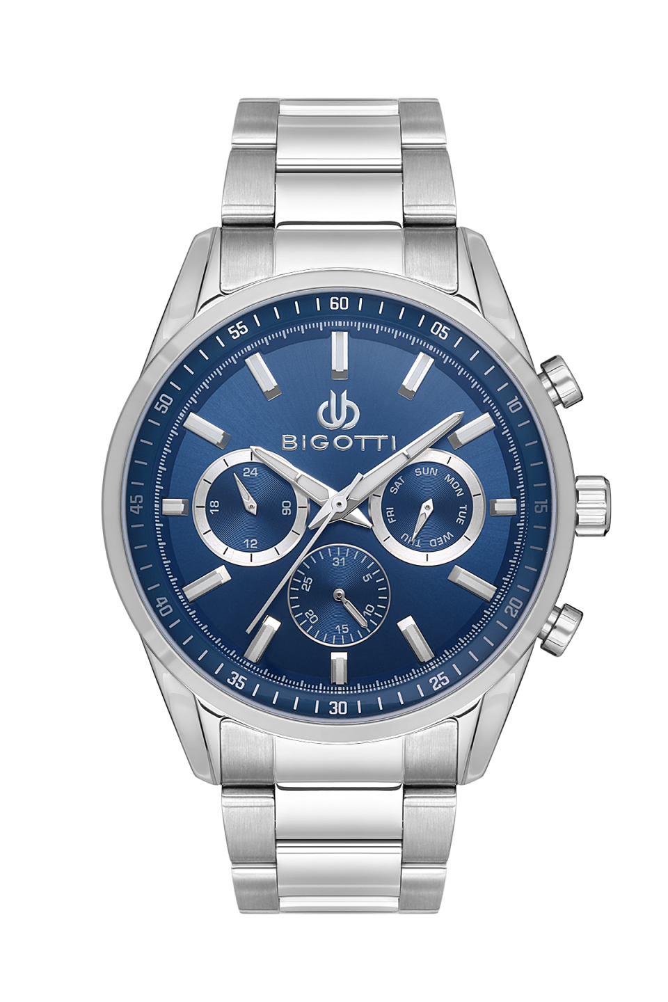 BIGOTTI MILANO MENS STAINLESS STEEL STRAP WATCH – BG.1.10472-3
