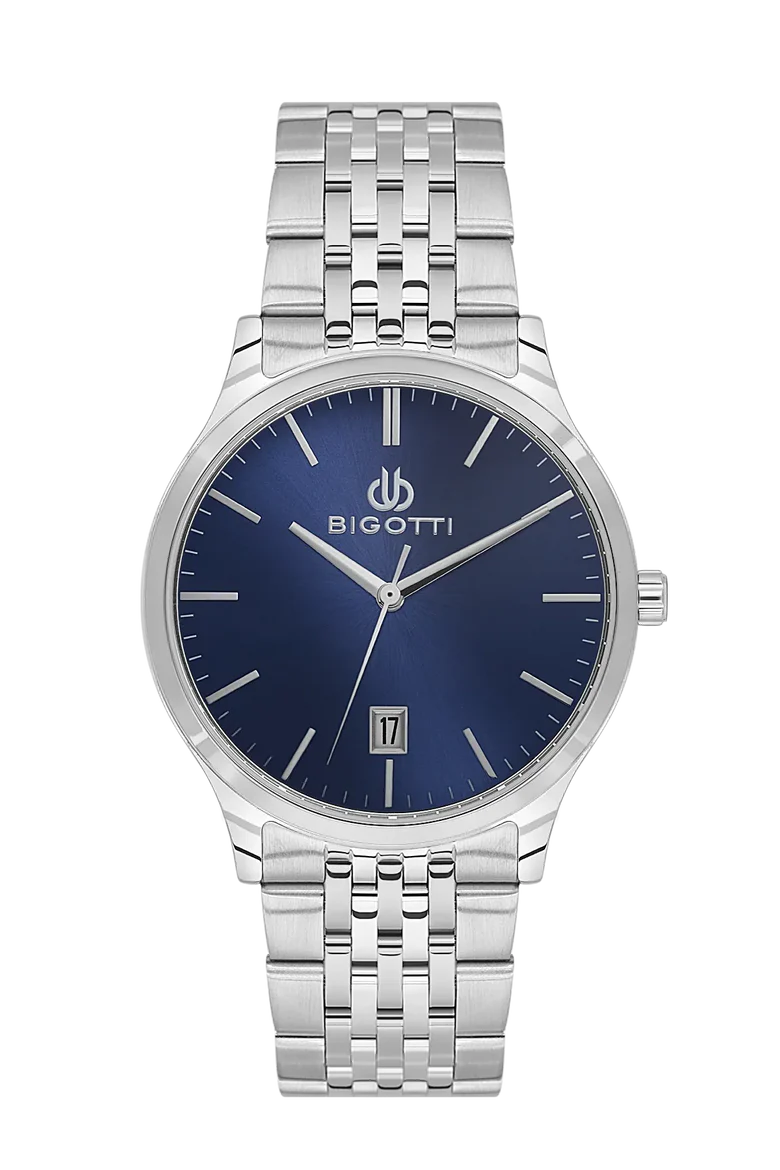 Bigotti Quotidiano Silver Stainless Steel Watch for Men BG.1.10673-3