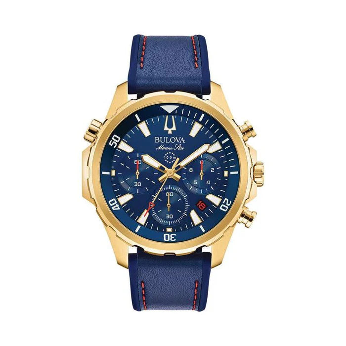 Bulova Marine Star Chronograph Watch 97B168