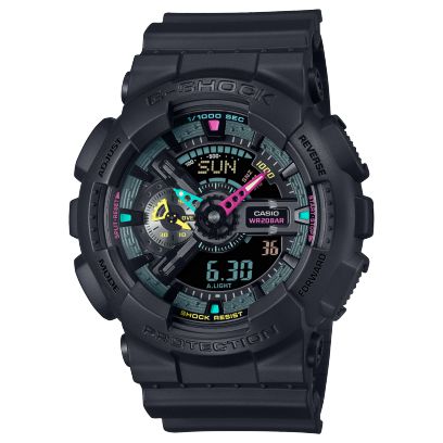 CASIO G-SHOCK ANALOG-DIGITAL SERIES GA-110MF-1ADR/ The Diamond Box