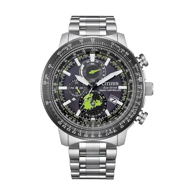 Citizen Eco-Drive Promaster SKY Black Dial Watch - BY3006-53E
