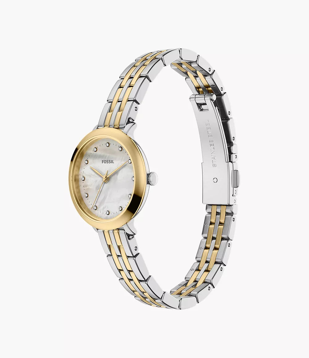 Fossil Women's Jacqueline Two-Tone Stainless Steel Watch - ES5500