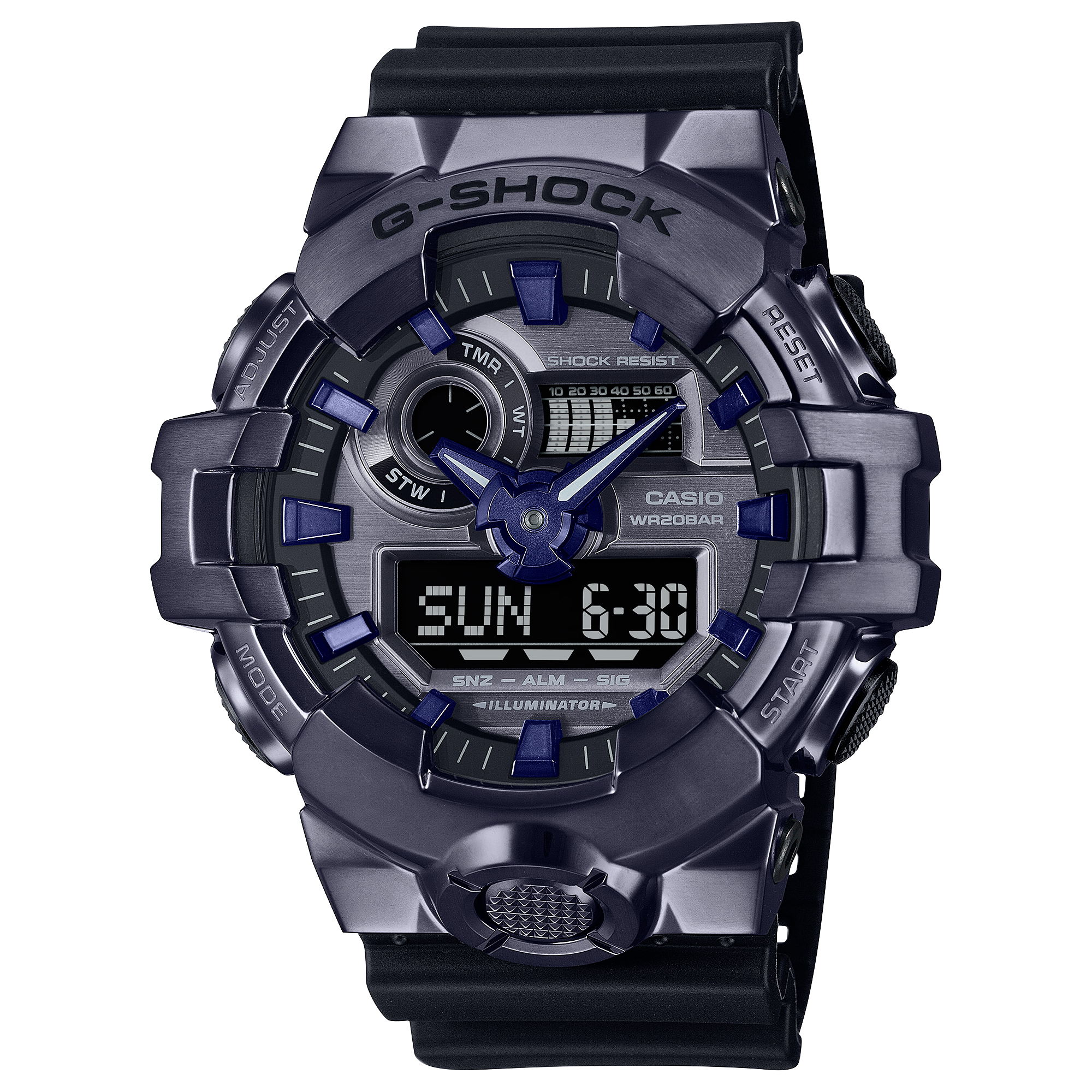 Casio G-Shock Mens 200m G-Steel - GM-700P-6ADR Watch