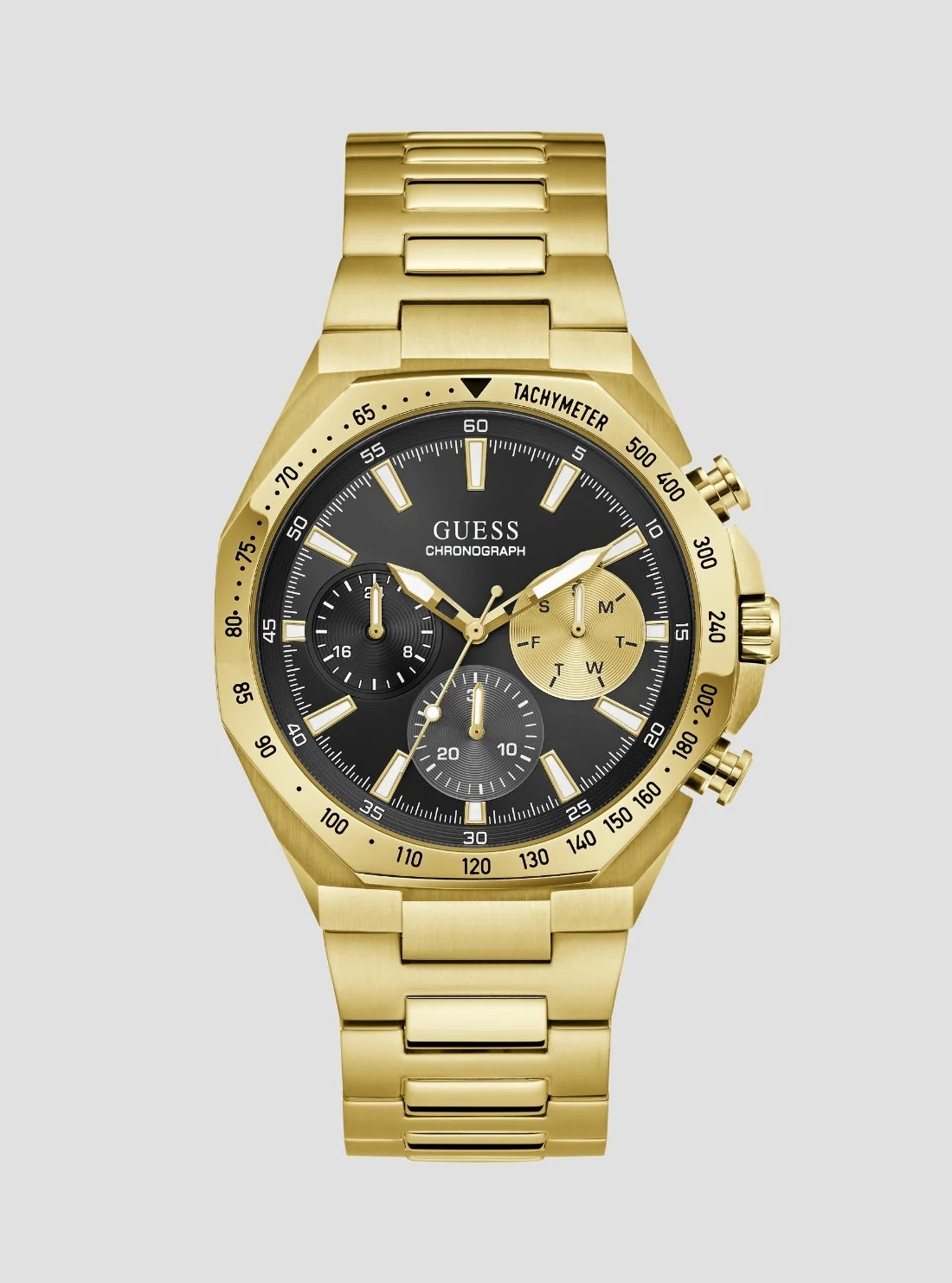 Guess Gold blake chronograph watch - GW1122G2