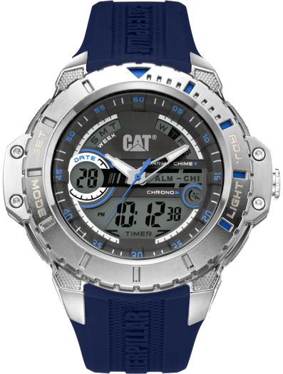 CAT Anadigit Grey Anadigi Men's Watch - MA.145.26.136