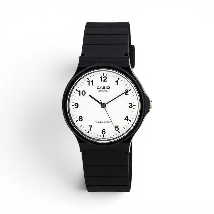 Casio MQ-24-7BLDF Classic Analog Black Resin Watch