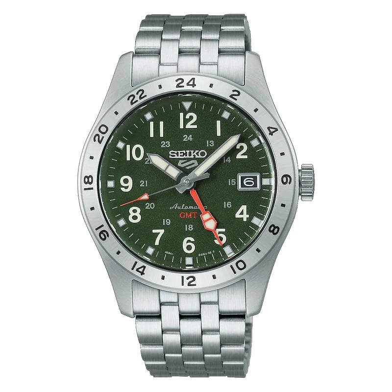 Seiko 5 Sports GMT Men's Automatic Watch - HDB001K1