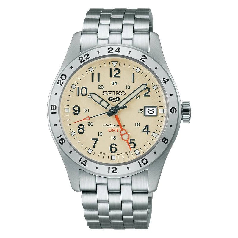 Seiko 5 Sports Men's Field Automatic GMT Watch - HDB002K1