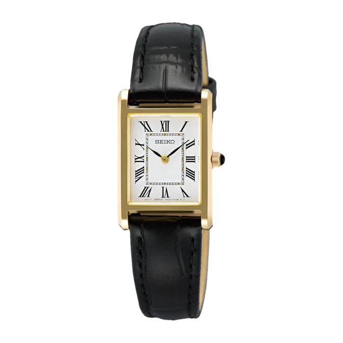 Seiko Classic Quartz Ladies Watch Gold Tone - SWR108P1