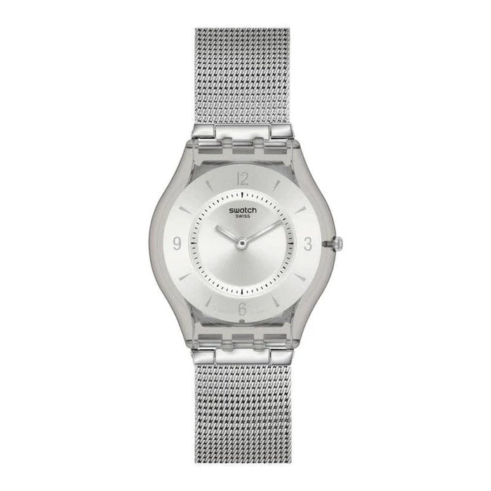 Swatch METAL KNIT AGAIN Watch - SS08M100M