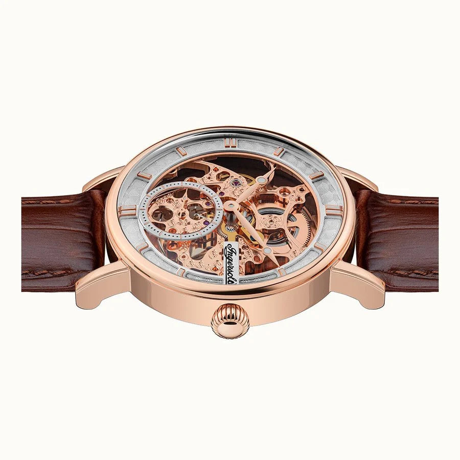 INGERSOLL THE HERALD SKELETON AUTOMATIC - I00401B