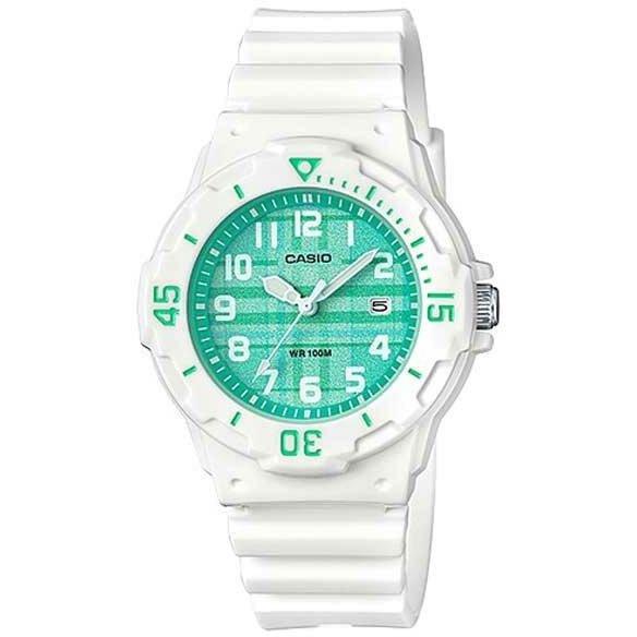 Casio kids unisex Analogue Green Watch - LRW-200H- 3cvdf
