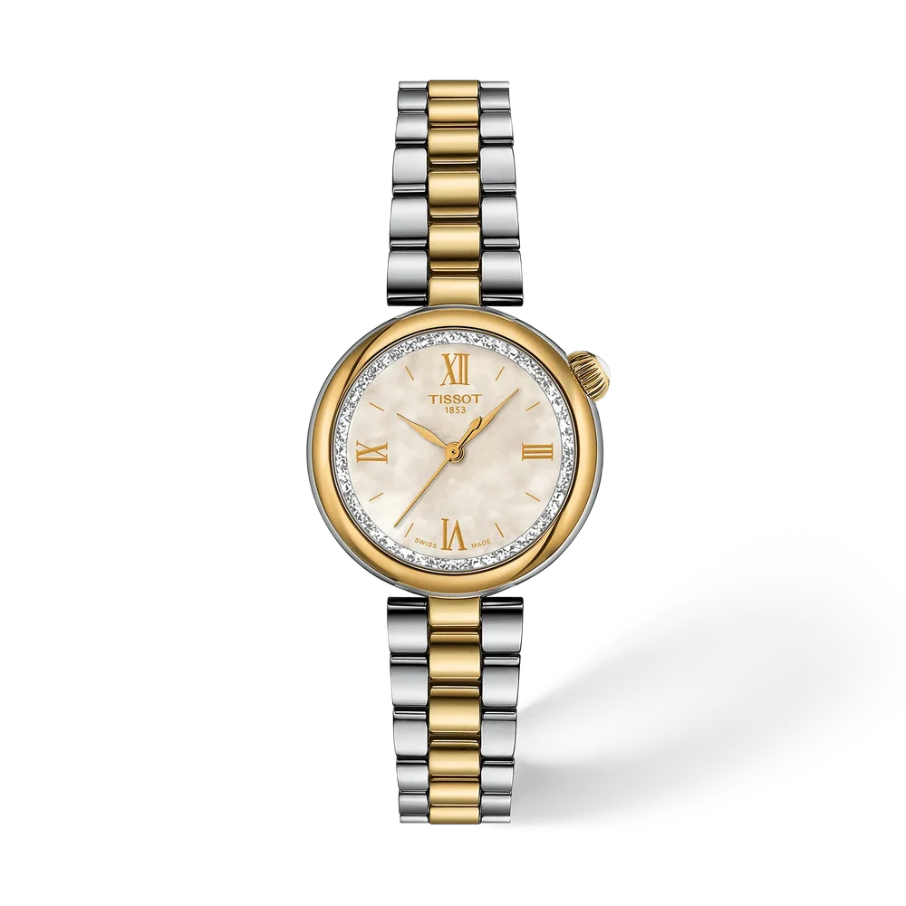 Tissot Desir Two-Tone Mother-of-Pearl Women's Watch - T152.010.22.118.01