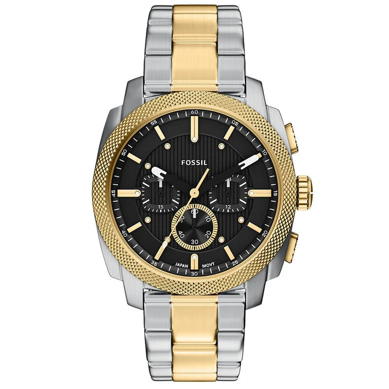 Fossil Machine Black Men's Watch- FS6159