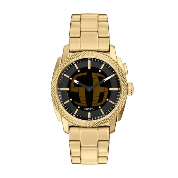 Fossil Men's Machine Big Tic Gold-Tone Stainless Steel Watch - FS6157