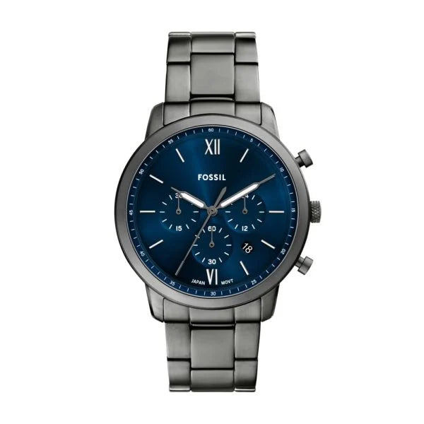 Fossil Men's Neutra Chronograph, Gunmetal Stainless Steel Watch - FS6111