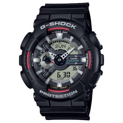 Casio G-Shock Mens 200m Standard - GA-110RL-1ADR Watch