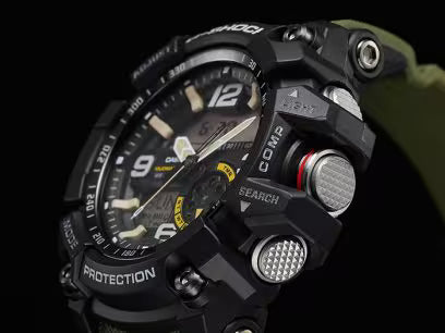 Casio G-Shock Mens 200m Twin Sensor Mudmaster - GG-1000-1A3DR Watch