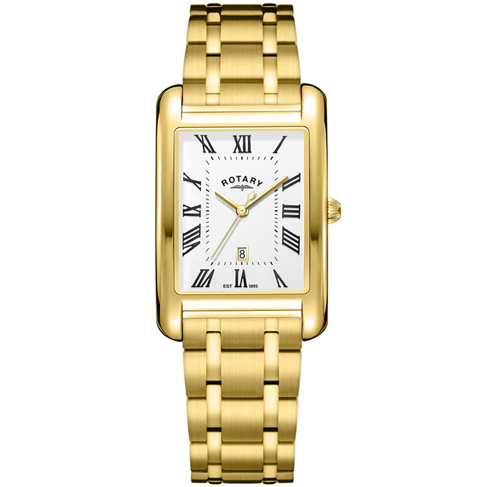 rotary Men's Heritage Astoria Gold PVD Watch - RGB05753/01