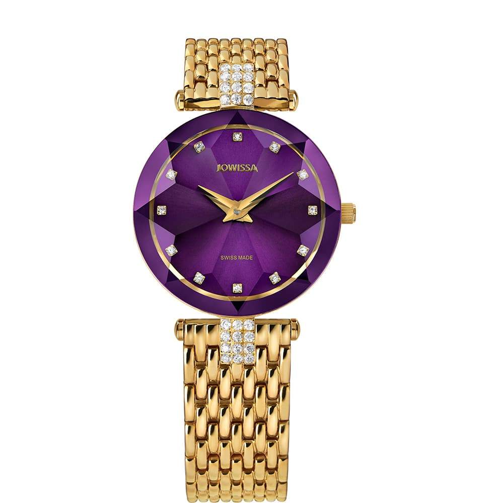 Jowissa Facet Strass Ladies Watch - J5.631.M