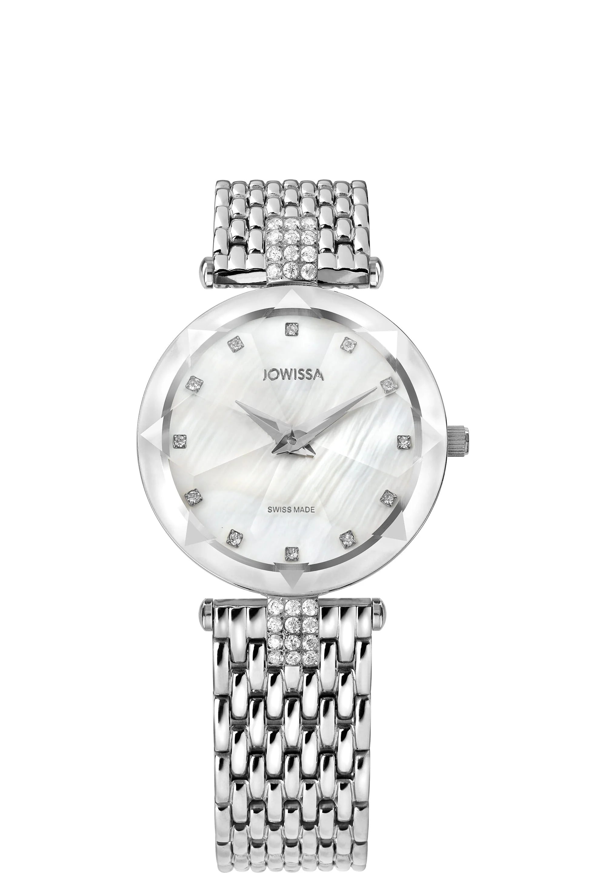 Jowissa Facet Strass Ladies Watch - J5.636.M