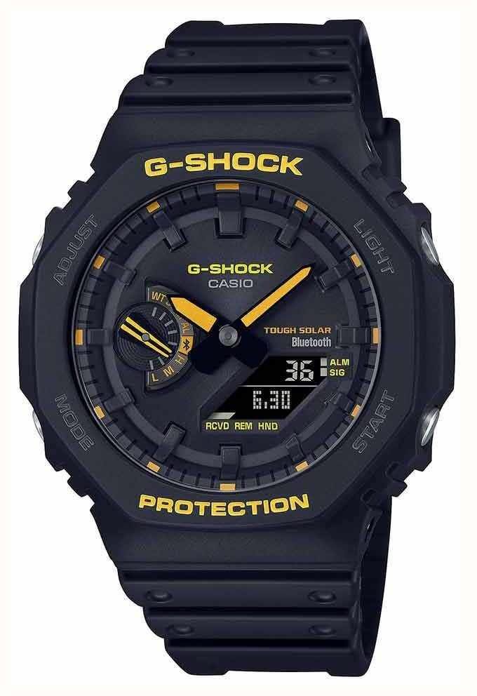 Casio G-Shock 'Caution Yellow' Tough Solar B2100 Series - GA-B2100CY-1ADR