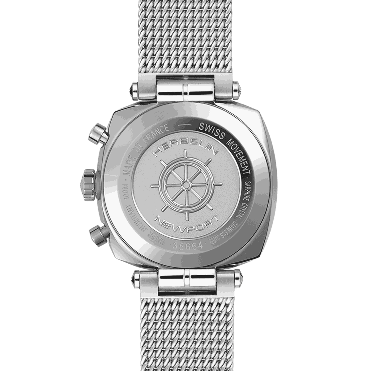 Herbelin Newport Heritage Gents Watch - 35664AP25B