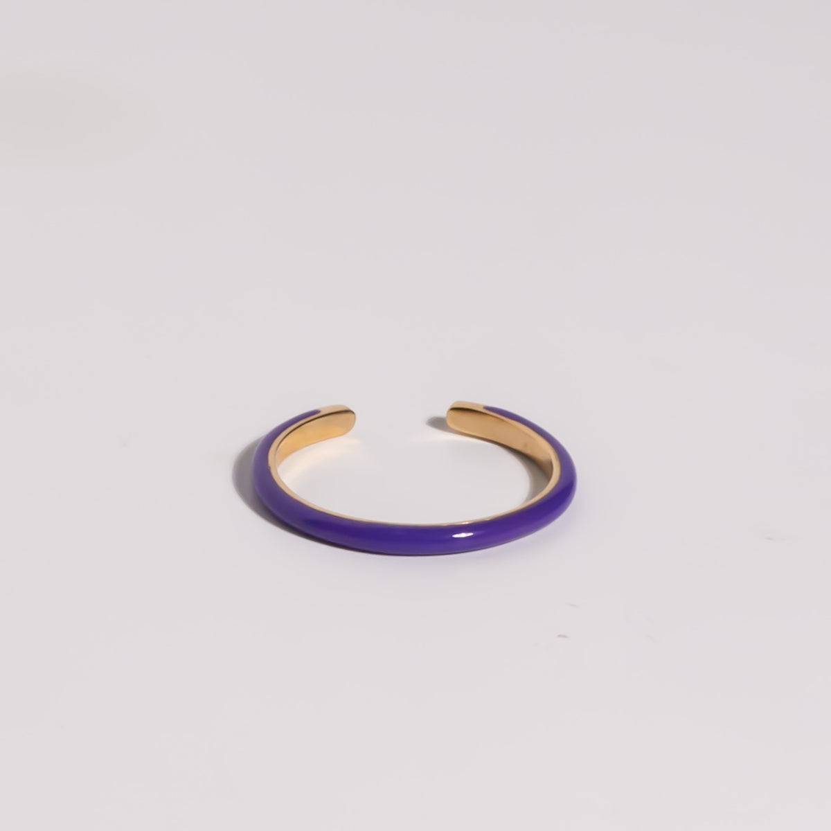 Purple ring Gold  band  11- 0002