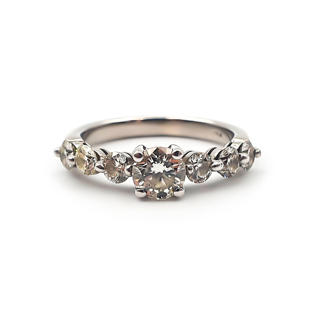 18ct White Gold Ladies Diamond Engagement Ring The_Diamond_box_South_Africa