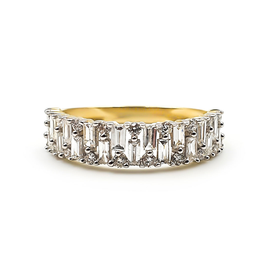 9ct Yellow Gold Ladies Diamond Band The_Diamond_box_South_Africa