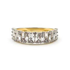 9ct Yellow Gold Ladies Diamond Band The_Diamond_box_South_Africa