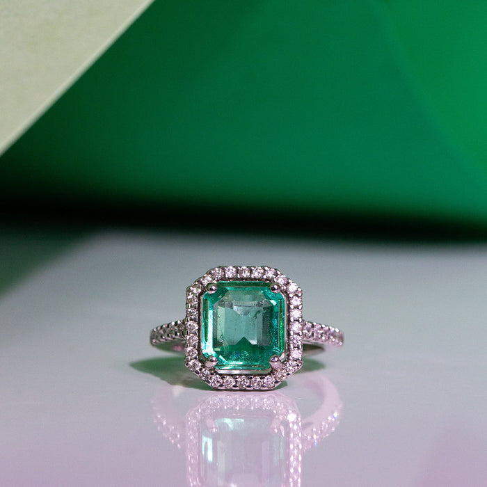 Emerald Engagement Rings Online | Emerald Rings - The Diamond Box South ...