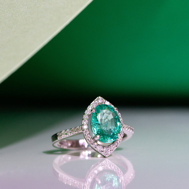 Emerald Engagement Rings Online | Emerald Rings - The Diamond Box South ...