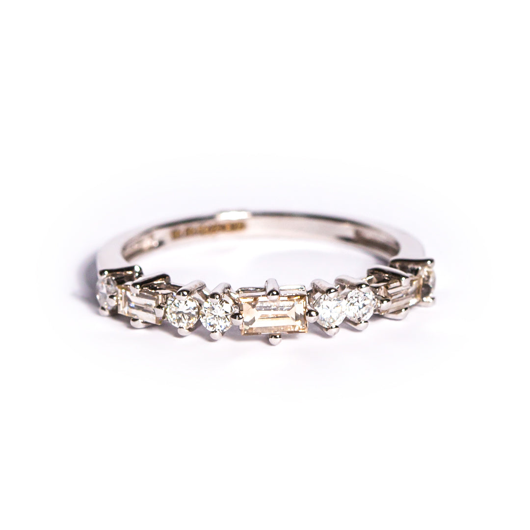 9ct White Gold Ladies Diamond Band The_Diamond_box_South_Africa