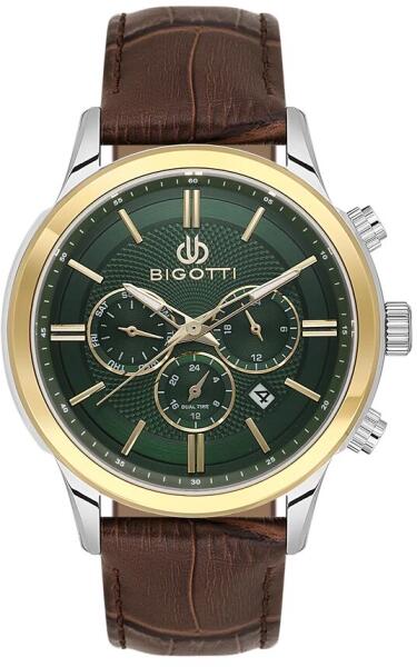 Bigotti Milano Quotidiano Green men's watch BG110671-4 - BG.1.10671-4