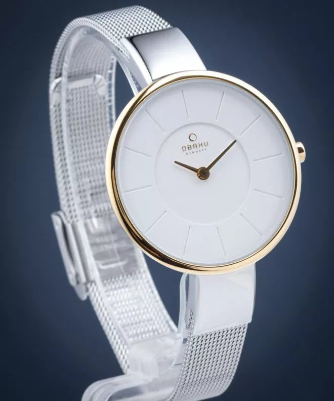 Obaku Vikke Gold Watch for Women -V1419LAIMC1