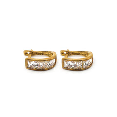 9ct Yellow Gold Hoop Earrings