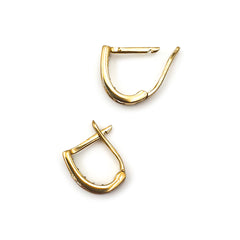 9ct Yellow Gold Hoop Earrings