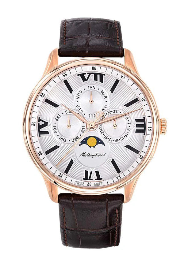 Mathey  Tissot Edmond Moon Gents Watch - H1886RPI
