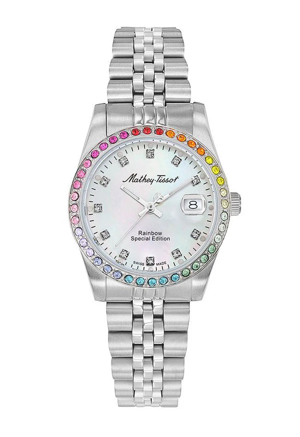 Mathey  Tissot - Mathy Rainbow Ladies Watch - D809AQI