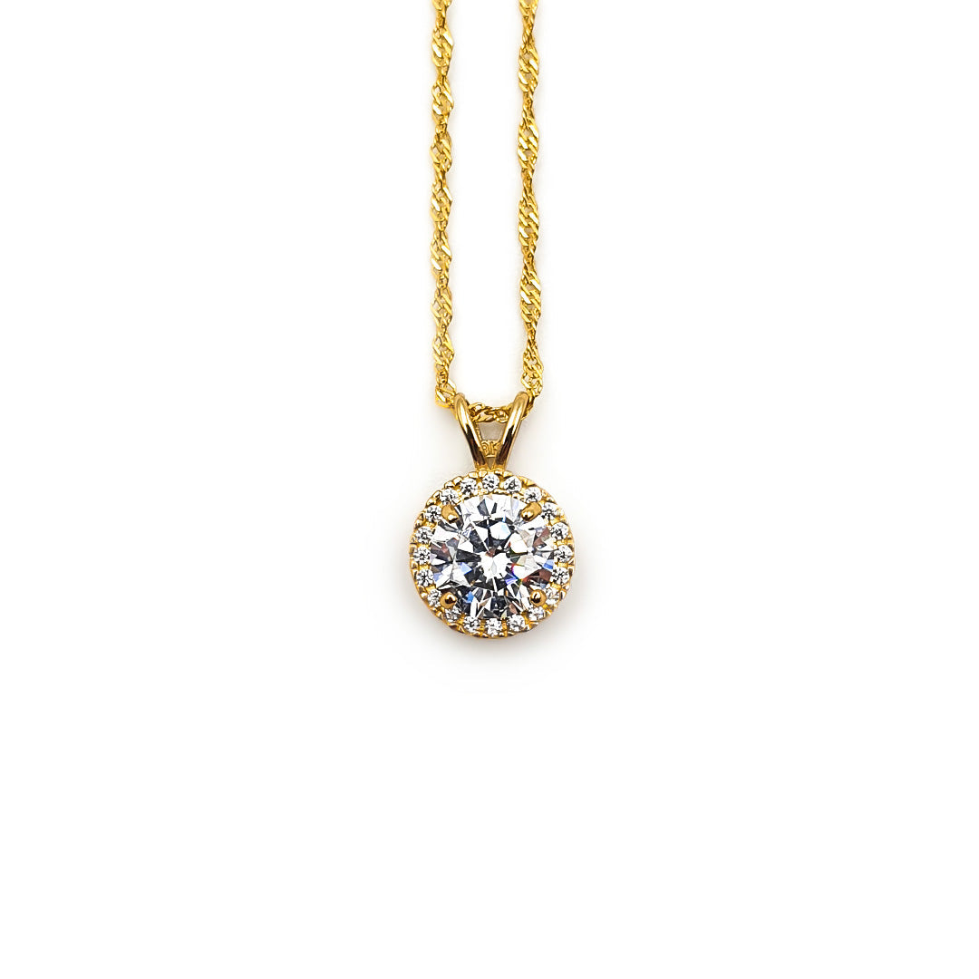 9ct Yellow Gold Ladies Pendant