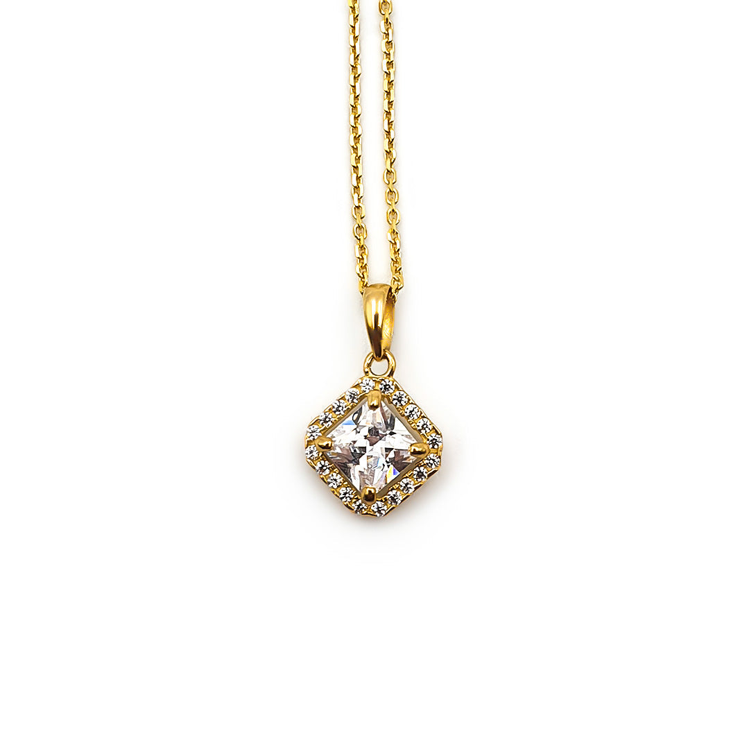 9ct Yellow Gold Ladies Pendant The_Diamond_box_South_Africa