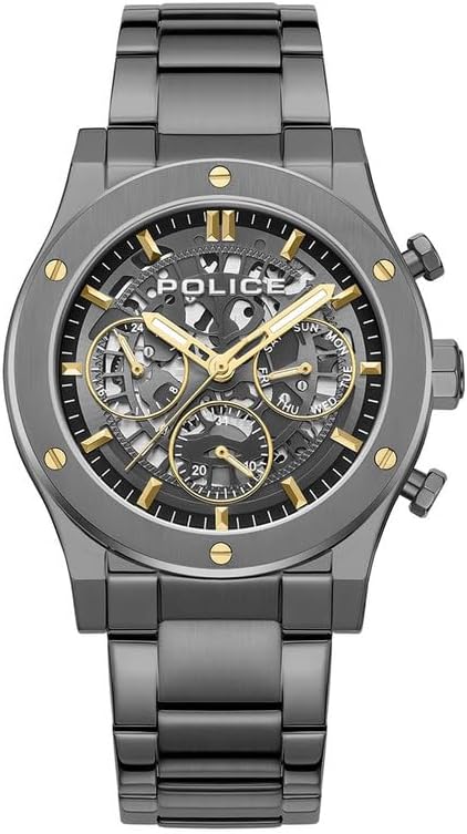 Police Knotty Men's 42mm Multi-Function Watch - PEWJK0006407