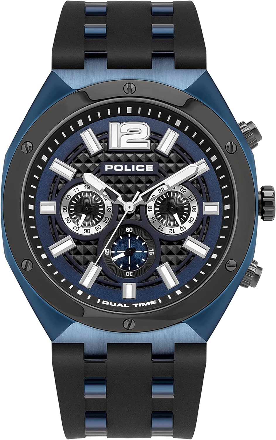 Police Luang Chrono Gents Watch - PL15995JSBLU/03P