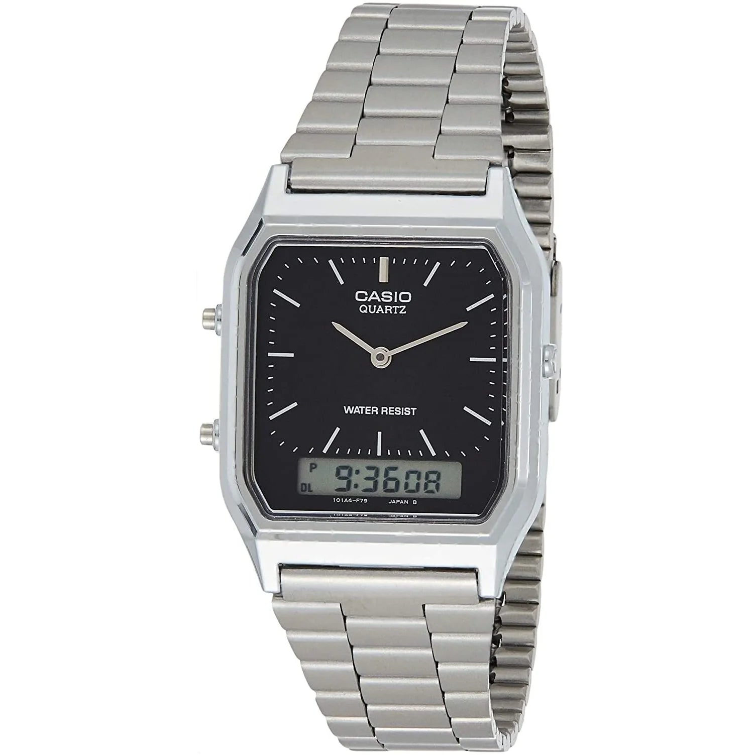 CASIO RETRO Analog-Digital Quartz Watch - AQ-230A-1DMQ