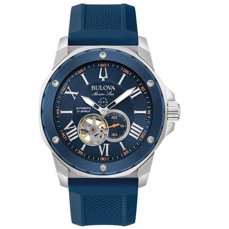 Bulova Men's Marine Star Automatic Watch - 98A303 The_Diamond_box_South_Africa